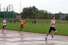 Joseph Milton (Liverpool Pembroke) winning the  under-15s 300 metres at the Northern Under-17s and 15s Championships, Liverpool.